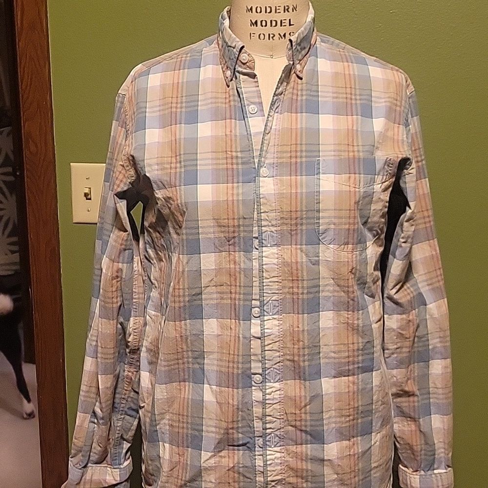 J. Crew Med. Slim 100% cotton